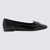 TOD'S Tod'S Black Leather Flats Black