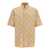 Burberry Logo embroidery check shirt Beige