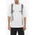 Off-White Crew-Neck T-Shirt With Backpack Print White