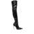Casadei Casadei Leather Over The Knee Boots Black