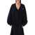 THE ATTICO The Attico Deep V-Nekc Fleece Black