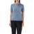 Valentino Garavani Valentino Garavani Crystal Round Neck Knit BLUE