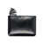 Comme des Garçons Comme Des Garçons Tassel Zip-Around Leather Pouch Black