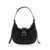 OSOI 'Mid Hobo Brocle' Black Shoulder Bag In Denim Woman Black