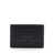 Marc Jacobs Black Card-Holder With Embossed Logo In Leather Woman Black