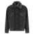 Acne Studios Acne Studios Lined Denim Jacket With Faux-Fur Collar Black