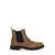 Doucal's 'Beatles' Light Brown Chelsea Boots In Suede Man BROWN