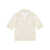 Ganni Ganni Thin Cotton Lace Short Sleeve Polo Beige