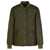 A.P.C. 'Camila' Military Green Jacket With Snap Buttons In Quilted Fabric Woman GREEN