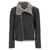 Rick Owens Rick Owens 'Bauhaus Jkt' Sheepskin Jacket Black