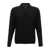 KITON Wool polo shirt Black