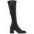 COURRÈGES Stretch Reedition Eco-Leather Boots BLACK