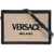 Versace Raffia Pouch For NATURAL+BLACK-RUTHENIUM