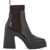 Stella McCartney Skyla Sock Ankle Boots With Heel EBONY