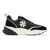 Tory Burch Good Luck Sneakers PERFECT BLACK / NEW IVORY