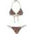 REINA OLGA Reina Olga Woman'S Bikini In Econyl With Leopard Pattern BROWN