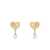 Alessandra Rich Alessandra Rich Gold-Tone Brass Earrings CRY-GOLD