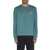 MAISON KITSUNÉ Maison Kitsuné Teal Grey Cotton Sweatshirt TEAL GREY