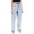 Y PROJECT Evergreen Double-Waist Jeans EVERGREEN ICE BLUE