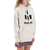 Isabel Marant Mansel Hoodie With Flocked Logo ECRU