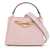 Jimmy Choo Mini Diamond Link Leather Lizard Print Handbag ROSE GOLD