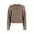 Bottega Veneta Bottega Veneta Long Sleeve Crew-Neck Sweater BROWN