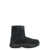 Bottega Veneta Bottega Veneta Snap Suede Ankle Boots Black