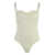 Bottega Veneta Bottega Veneta Nylon Bodysuit Beige