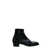 Lardini Lardini Black Leather Ankle Boot Black