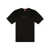 Diesel Diesel Organic Cotton T-Shirt With Cut-Out Logo Black