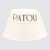 Patou Patou White And Black Cotton Bucket Hat WHITE