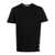 Golden Goose Golden Goose Golden W`S Regular T-Shirt Distressed Cotton Jersey Clothing Black