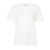 Golden Goose Golden Goose Golden W`S Regular T-Shirt Distressed Cotton Jersey Clothing WHITE