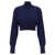 SPORTMAX 'Ululato' turtleneck sweater Blue