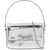 Self-Portrait Micro Laminated Leather Handbag SILVER