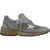 Golden Goose Running Dad Sneakers TAUPE/SILVER/WHITE
