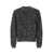 Versace Versace Jacquard Pattern Cotton Blend Sweater Black