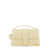 JACQUEMUS 'Le Bambinou' Cream White Handbag With Logo Lettering In Leather Woman WHITE
