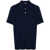 JACQUEMUS Jacquemus Polo Maille In Viscose Blend BLUE