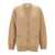 RABANNE Rabanne Logo Button Cardigan Beige