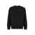 Hugo Boss Boss Cotton Crew-Neck Sweater Black
