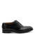 Ferragamo Ferragamo Black Leather Lace Up Shoes NERO || NERO || NEW BISCOTTO