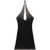 Diesel Diesel Cotton V-Necked Dress Black