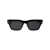 AKONI Akoni Sunglasses BLACK W/DARK GREY