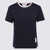 Thom Browne Thom Browne Navy Cotton T-Shirt BLUE