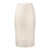 Fabiana Filippi Fabiana Filippi Cream Merino Wool Tube Skirt WHITE