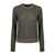 Fabiana Filippi Fabiana Filippi Grey Virgin Wool Mesh Sweater GRAY