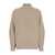 Brunello Cucinelli Oversized Beige Ribbed Sweater In Cashmere, Wool And Lurex Woman Beige