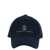 Brunello Cucinelli Logo embroidery baseball cap Blue