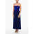 Gucci Belour Midi Dress With Stretch Corpet Blue